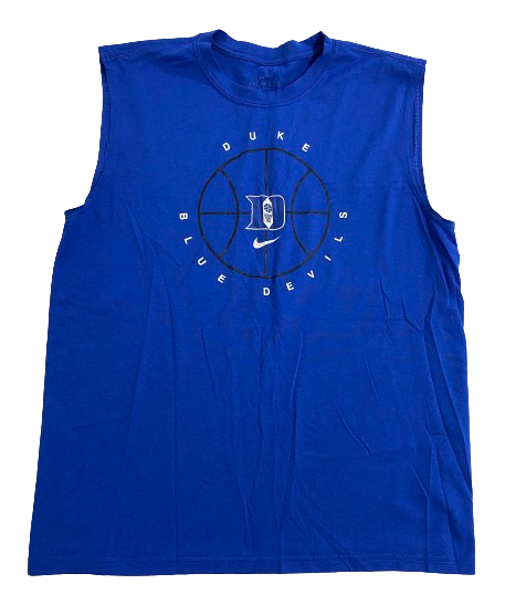 Wendell Moore Duke Basketball Player Exclusive Workout Tank with 