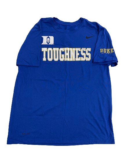 Wendell Moore Duke Basketball Player Exclusive "TOUGHNESS" Shirt with 