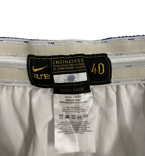 Wendell Moore Duke Basketball 2021-2022 GAME Shorts (Size 40)