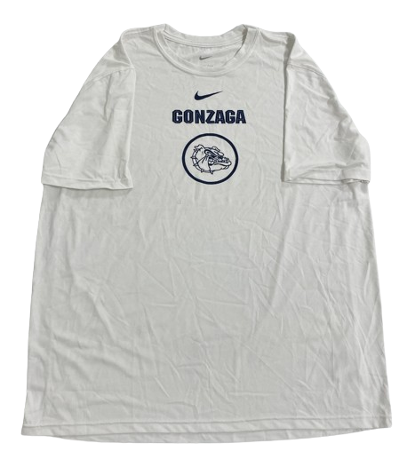 Kaden Perry Gonzaga Basketball Team Issued Workout Shirt (Size XL)