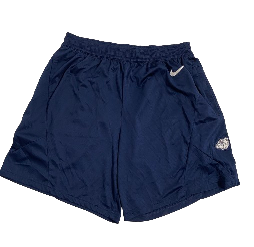 Kaden Perry Gonzaga Basketball Team Issued Workout Shorts (Size XL)