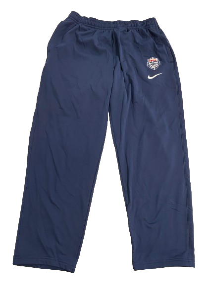 Khalil Iverson Team USA Basketball Player Exclusive Sweatpants (Size XL)