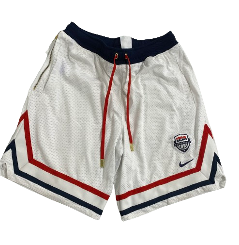 Khalil Iverson Team USA Basketball Player Exclusive *PREMIUM* Mesh Shorts (Size XL)