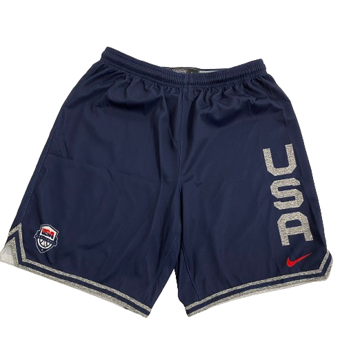 Khalil Iverson Team USA Basketball Player Exclusive Practice Shorts (Size L)