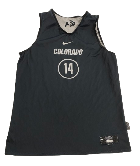 Ethan Wright Colorado Basketball Player Exclusive Reversible Practice Jersey (Size L)