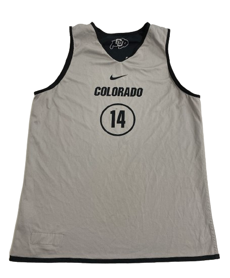 Ethan Wright Colorado Basketball Player Exclusive Reversible Practice Jersey (Size L)