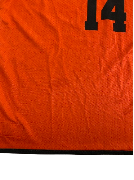 Ethan Wright Princeton Basketball Player Exclusive Reversible Practice Jersey (Size L)