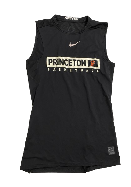 Ethan Wright Princeton Basketball Player Exclusive Fitted Workout Tank (Size L)