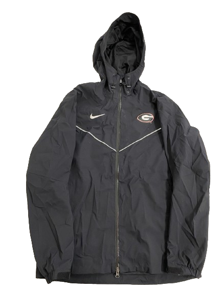 Logan Johnson Georgia Football Player Exclusive Premium Rain Jacket (Size M)