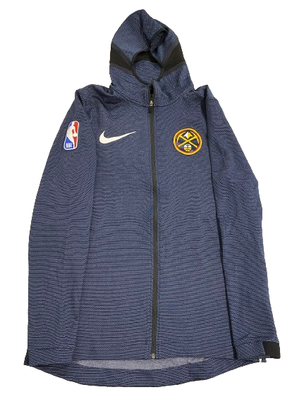 Thomas Welsh Denver Nuggets Player Exclusive Pre-Game Warm-Up / Bench Jacket (Size XLT)
