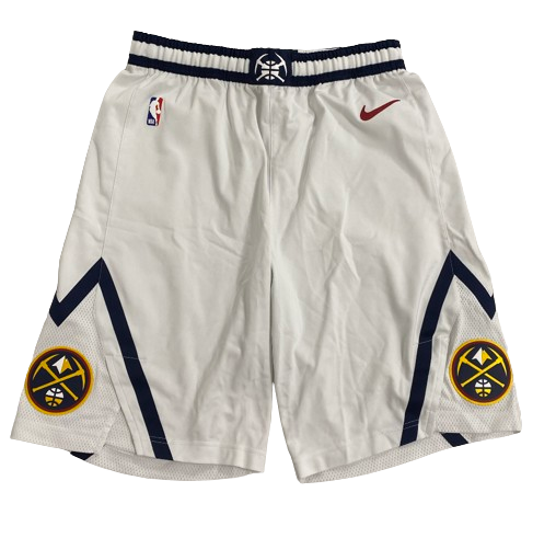 Thomas Welsh Denver Nuggets Player Exclusive Game Shorts (Size 40)