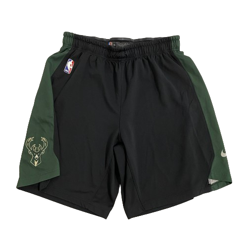 Thomas Welsh Milwaukee Bucks Player Exclusive Practice Shorts (Size XL)