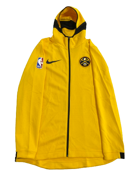 Thomas Welsh Denver Nuggets Player Exclusive Pre-Game Warm-Up / Bench Jacket (Size XLT)