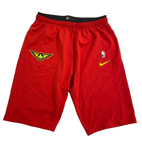 Thomas Welsh Atlanta Hawks Player Exclusive Sweatshorts (Size XXL)