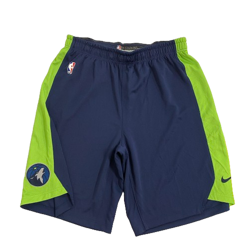 Thomas Welsh Minnesota Timberwolves Player Exclusive Practice Shorts (Size XXL)