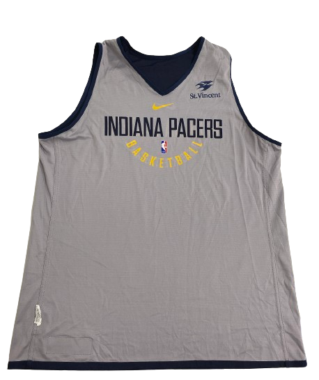 Thomas Welsh Indiana Pacers Player Exclusive Reversible Practice Jersey (Size XXL)