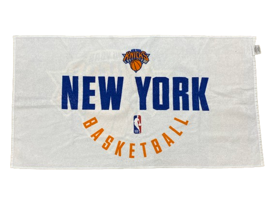 Thomas Welsh New York Knicks Team Issued Bench Towel