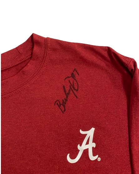Bailey Dowling Alabama Softball Team Issued Signed Long Sleeve Shirt (Size L)