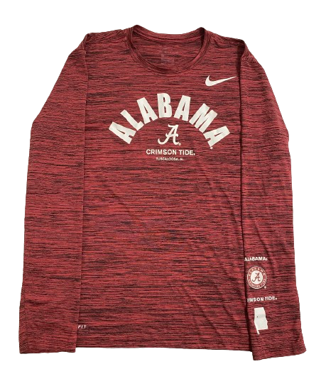 Bailey Dowling Alabama Softball Team Issued Long Sleeve Shirt (Size M)