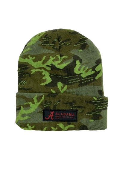 Bailey Dowling Alabama Softball Team Issued Camo Beanie Hat