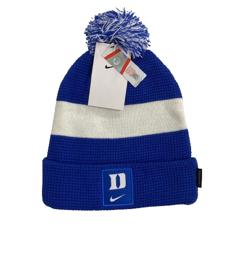 Christian Reeves Duke Basketball Team Issued Beanie Hat