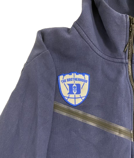 Christian Reeves Duke Basketball Player Exclusive "THE BROTHERHOOD" Nike Tech Jacket (Size XXL) *RARE*