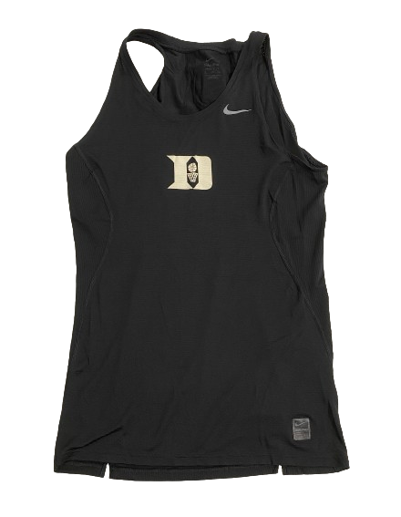 Christian Reeves Duke Basketball Player Exclusive Compression Tank (Size XL)