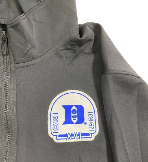Christian Reeves Duke Basketball Player Exclusive "SWEET 16 2024 MARCH MADNESS" Warm-Up Jacket (Size XXL)