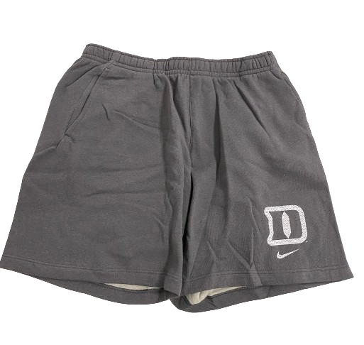 Christian Reeves Duke Basketball Player Exclusive Sweatshorts (Size XXL)