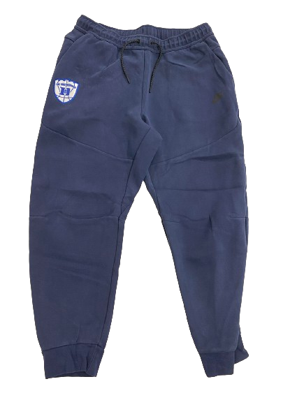 Christian Reeves Duke Basketball Player Exclusive "THE BROTHERHOOD" Nike Tech Sweatpants (Size XXL) *RARE*