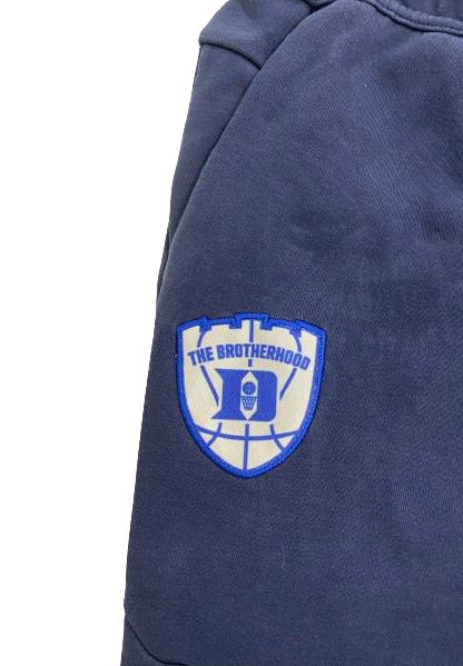 Christian Reeves Duke Basketball Player Exclusive "THE BROTHERHOOD" Nike Tech Sweatpants (Size XXL) *RARE*
