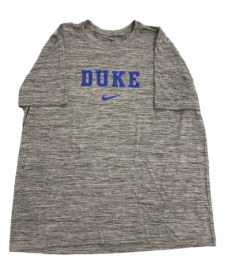 Christian Reeves Duke Basketball Team Issued Workout Shirt (Size XXL)