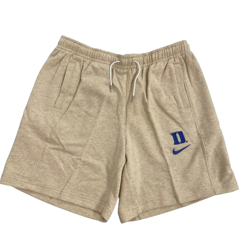 Christian Reeves Duke Basketball Player Exclusive Sweatshorts (Size XXL)