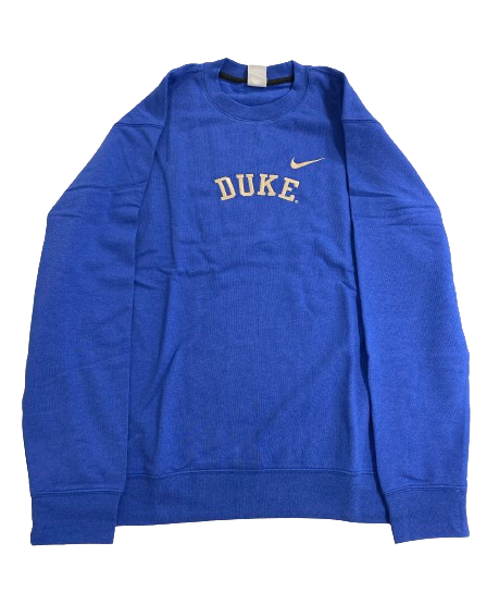 Christian Reeves Duke Basketball Team Issued Crewneck Sweatshirt (Size XXL)