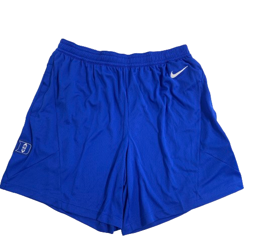 Christian Reeves Duke Basketball Team Issued Workout Shorts (Size XXL)