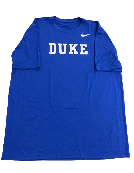 Christian Reeves Duke Basketball Team Issued Workout Shirt (Size XXLT)