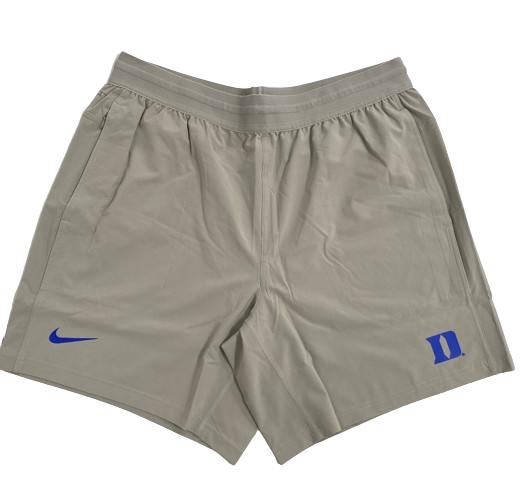 Christian Reeves Duke Basketball Team Issued Workout Shorts (Size XXL)