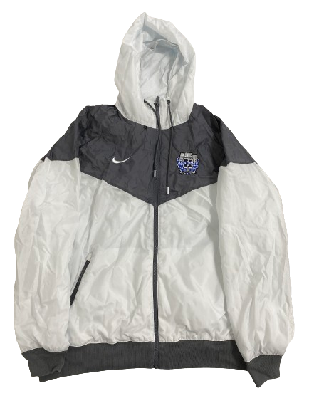 Christian Reeves Duke Basketball Player Exclusive "K ACADEMY 20TH ANNIVERSARY" Premium Windbreaker Jacket (Size XXL)