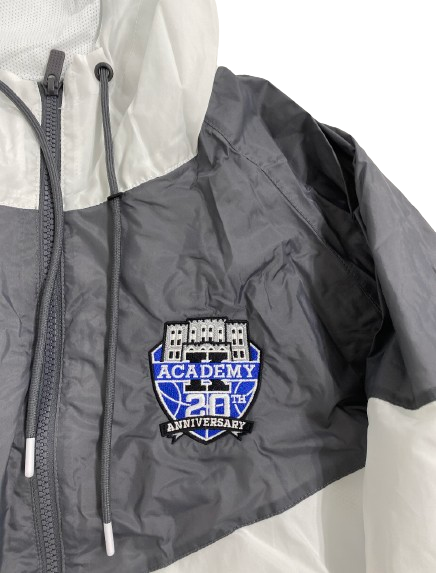 Christian Reeves Duke Basketball Player Exclusive "K ACADEMY 20TH ANNIVERSARY" Premium Windbreaker Jacket (Size XXL)