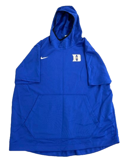 Christian Reeves Duke Basketball Player Exclusive Short Sleeve Hoodie (Size XXL)