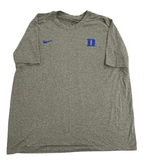 Christian Reeves Duke Basketball Team Issued Workout Shirt (Size XXL)