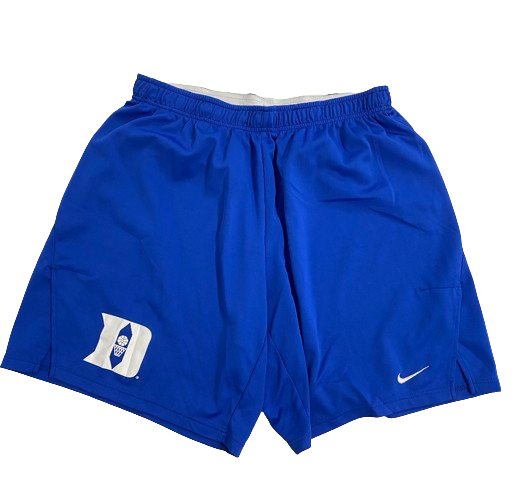 Christian Reeves Duke Basketball Player Exclusive Workout Shorts (Size XXL)