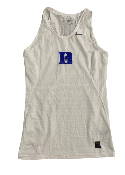 Christian Reeves Duke Basketball Player Exclusive Compression Tank (Size XL)