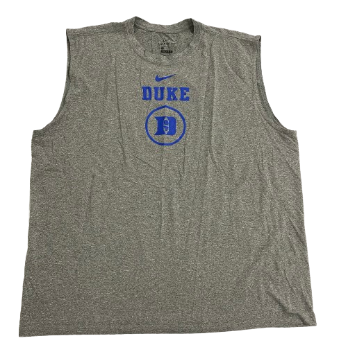 Christian Reeves Duke Basketball Player Exclusive Workout Tank (Size XXL)