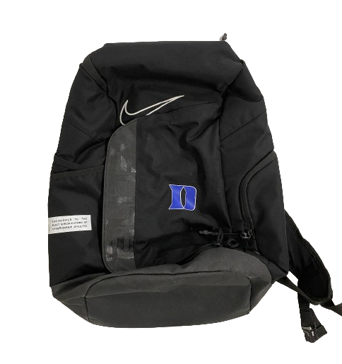 Christian Reeves Duke Basketball Player Exclusive "NIKE ELITE" Backpack