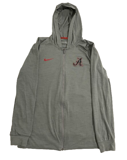 Jahvon Quinerly Alabama Basketball Team Issued Zip-Up Jacket (Size M)