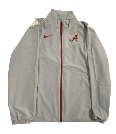 Jahvon Quinerly Alabama Basketball Player Exclusive Zip-Up Jacket (Size M)