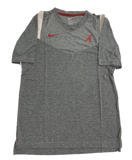 Jahvon Quinerly Alabama Basketball Team Issued Workout Shirt (Size M)