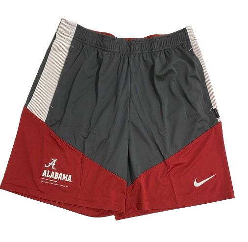 Jahvon Quinerly Alabama Basketball Team Issued Workout Shorts (Size M)