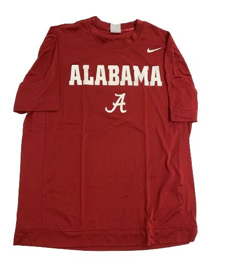 Jahvon Quinerly Alabama Basketball Player Exclusive Pre-Game Warm-Up Shooting Shirt (Size M)